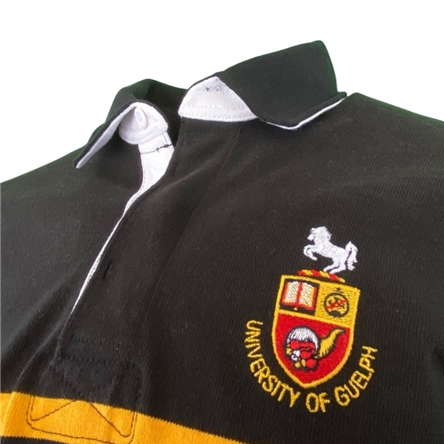 University of Guelph Bookstore - Heritage Stripe Rugby Sweater