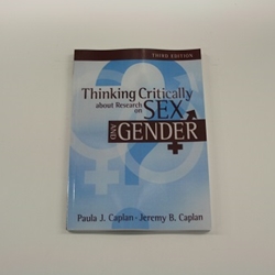 THINKING CRITICALLY ABOUT RESEARCH ON SEX AND GENDER