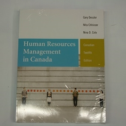 HUMAN RESOURCES MANAGMENT IN CANADA PACKAGE