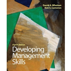 DEVELOPING MANAGEMENT SKILLS TEXTBOOK