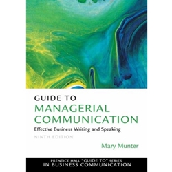 MANAGERIAL COMMUNICATIONS EFFECTIVE BUSINESS WRITING
