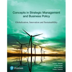 STRATEGIC MANAGEMENT AND BUSINESS POLICY TEXT