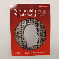 PERSONALITY PSYCHOLOGY TEXT (CDN. ED.)