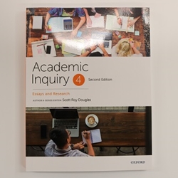 ACADEMIC INQUIRY 4 : ESSAYS AND RESEARCH