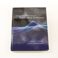 FUNDAMENTAL METHODS OF MATHEMATICAL ECONOMICS