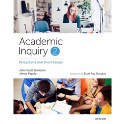 University of Guelph Bookstore - ACADEMIC INQUIRY 2 : PARAGRAPHS AND ...