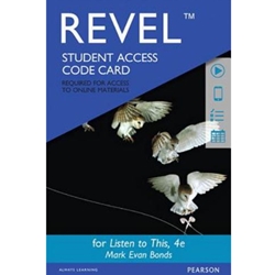 (IN STORE CARD) REVEL FOR LISTEN TO THIS