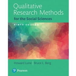 (SW) LL QUALITATIVE RESEARCH METHODS FOR THE SOCIAL SCIENCES