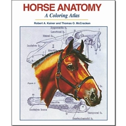 (SW) HORSE ANATOMY : A COLORING ATLAS