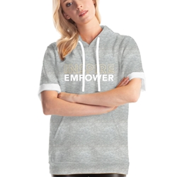 She's Got Game "INSPIRE | EMPOWER" Short Sleeve Hoodie