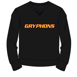 GRYPHONS Twill Crewneck Sweater