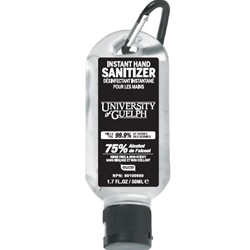 UofG 50 mL Hand Sanitizer with Carabiner