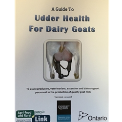 GUIDE TO UDDER HEALTH FOR DAIRY GOATS