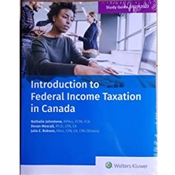 INTRO. TO FEDERAL INCOME TAXATION IN CANADA PACKAGE
