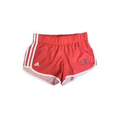 GRYPHONS RED ADIDAS WOMENS M10 WOVEN SHORT