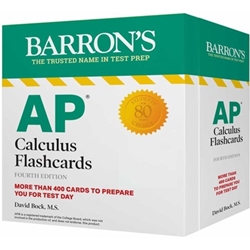 AP Calculus Flashcards, Fourth Edition: up-To-Date Review and Practice + Sorting Ring for Custom Study