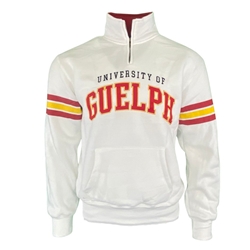 White Guelph Heritage 1/4 Zip