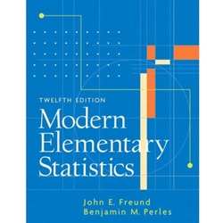Modern Elementary Statistics