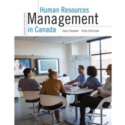 Human Resources Management in Canada, Thirteenth Canadian Edition