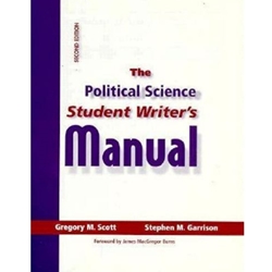 The Political Science Student Writer's Manual