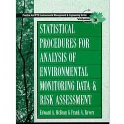 Statistical Procedures for Analysis of Environmental Monitoring Data and Risk Assessment