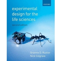 experimental design for the life sciences