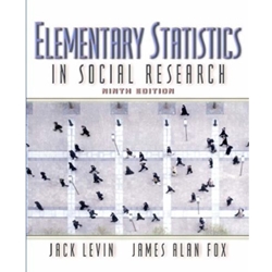 Elementary Statistics in Social Research