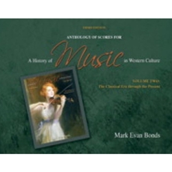 A Anthology of Scores for a History of Music in Western Culture