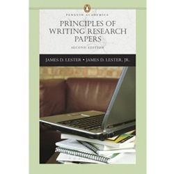 Principles of Writing Research Papers