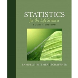 Statistics for the Life Sciences