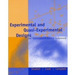 語学+参考書 Experimental and Quasi-Experimental Designs for Generalized Causal Inference University of Guelph Bookstore - Experimental and Quasi