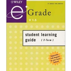 Egrade V1.5 Student Learning Guide with Registration Code