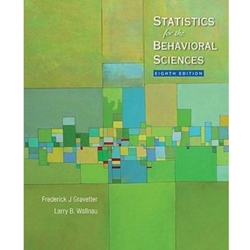 University of Guelph Bookstore - Statistics for the Behavioral Sciences