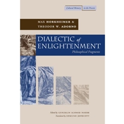 University Of Guelph Bookstore - Dialectic Of Enlightenment