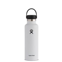 Hydro Flask 21 oz Standard Mouth Bottle (White)