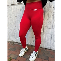 Fast and Free High-Rise Tight 25" - Red