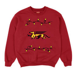 Red Gryphons Holiday Sweater