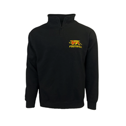 Black Gryphons Football 1/4 Zip