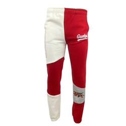 White/Red Guelph Patched Pants