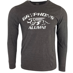 Charcoal Guelph Gryphons Alumni Long-sleeve Tee