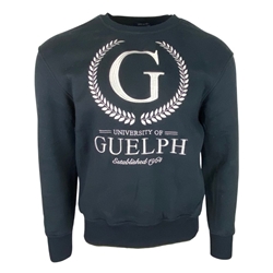 Navy Laurel G Crew