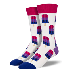 Bisexual Pops Socks - L/XL