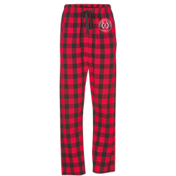 Red/Black W Crested Haley Flannel Pants