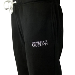 University of Guelph Bookstore - Black U of G High Waisted Jogger