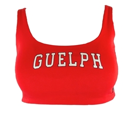 Red Guelph Scoop Neck Tank