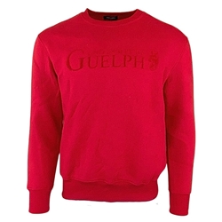 Red Inline Tonal Crew