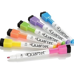 6 pack mini dry erase markers - screamers colours