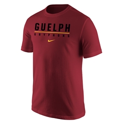 Red Nike Guelph Core Short Sleeve Tee