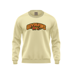 Cream Gryphons Fleece Crewneck Sweater