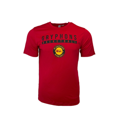 Red JR Gryphons Basketball Tech Tee